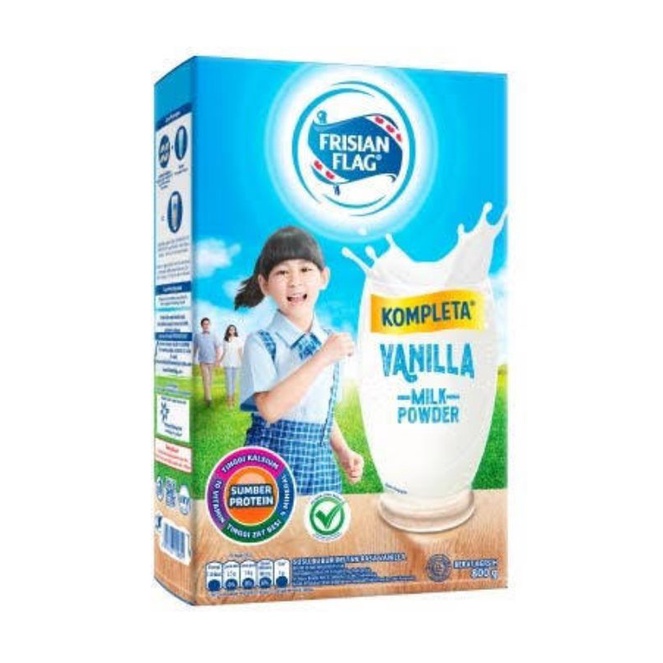 

SUSU BUBUK KOMPLETA FRISIAN FLAG RASA VANILA 800GR