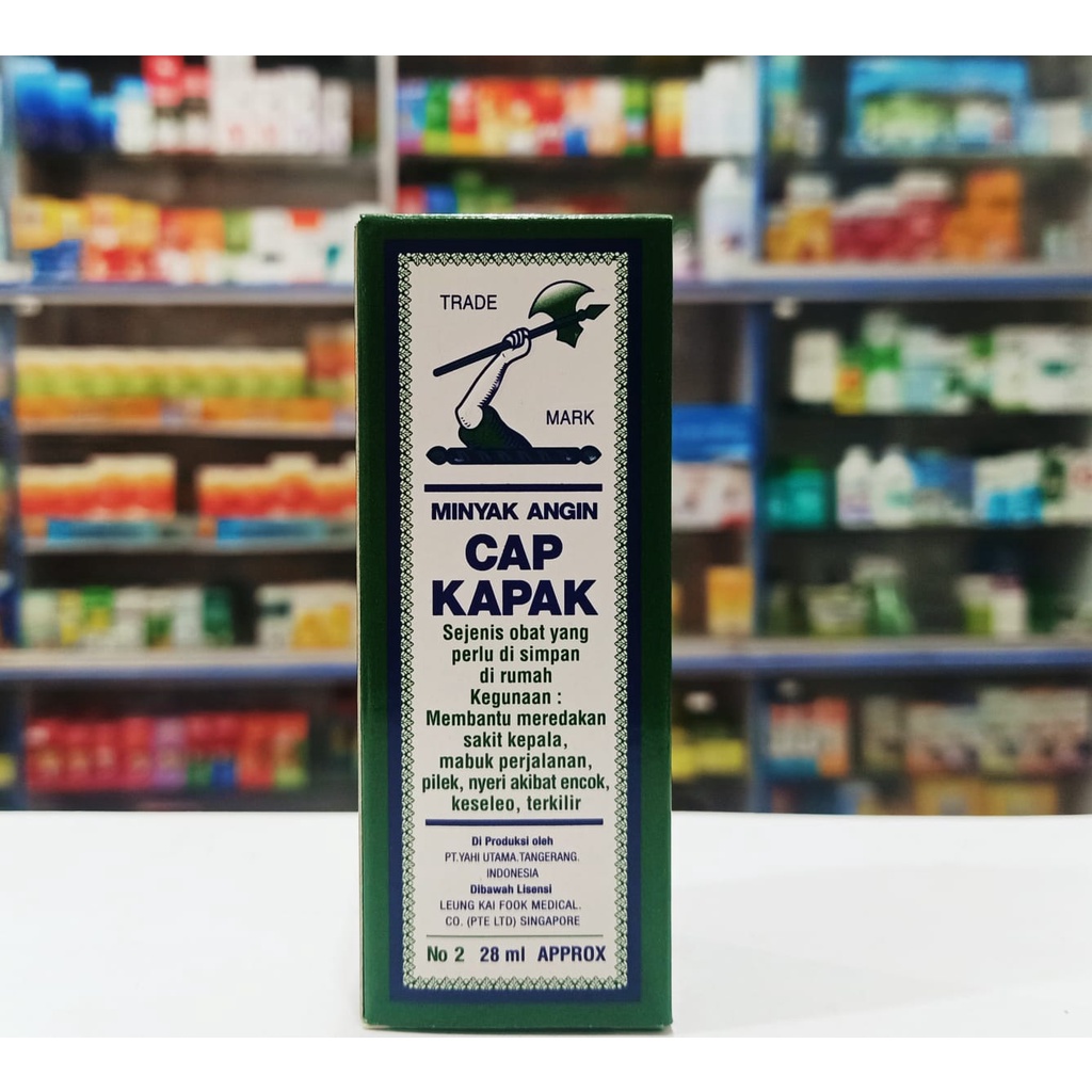Minyak Cap Kapak 28 ml Sakit kepala Pusing Mual