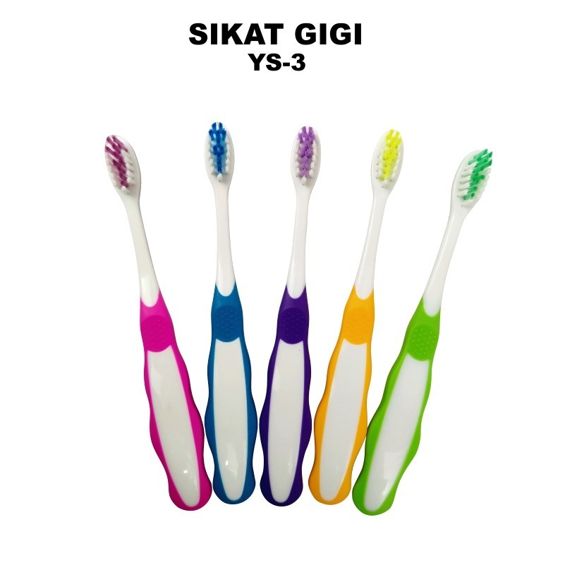 BISA COD Toothbrush Sikat Gigi Anak Extra Soft isi 5 Warna ungu pink hijau kuning biru Sikat gigi dewasa - Perawatan Gigi LARIS_UNIK