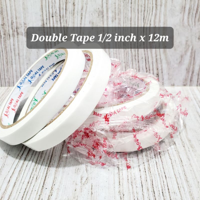 

Double Tape 1/2inch x 12m