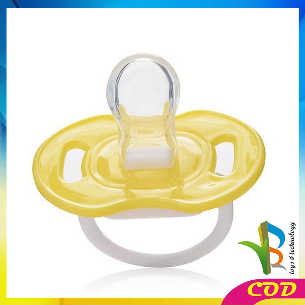 RB-C46 Empeng Bayi | Dot Bayi Bulat / Datar | Baby Pacifier / Soother | Kompeng Bayi Food Grade