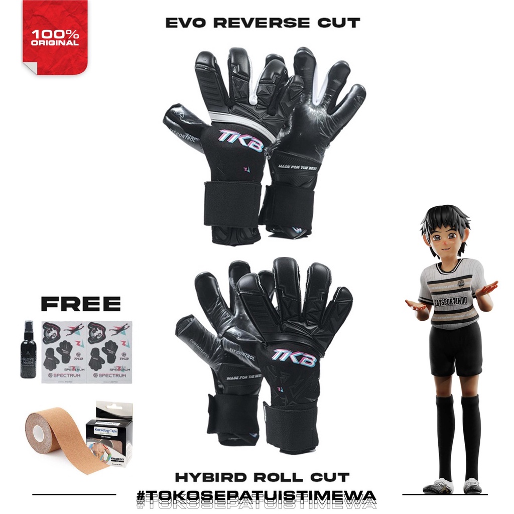 SARUNG TANGAN TKB FORSTE 2.0 SPECTRUM 2 EVO REVERSE & HYBRID ROLL CUT