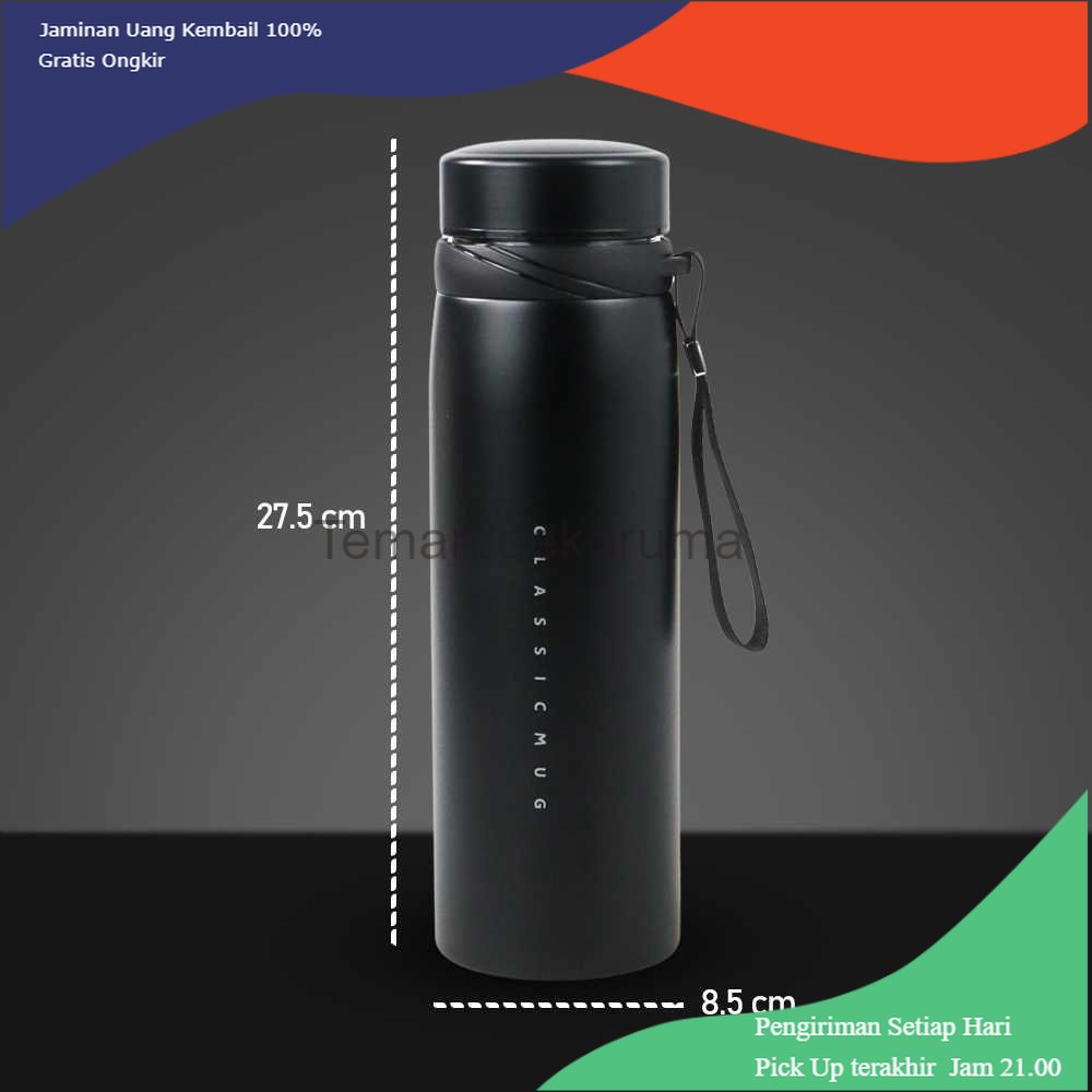 TD - PR Jinwang Botol Minum Termos Stainless Steel Water Bottle 1100ml - 8722-E