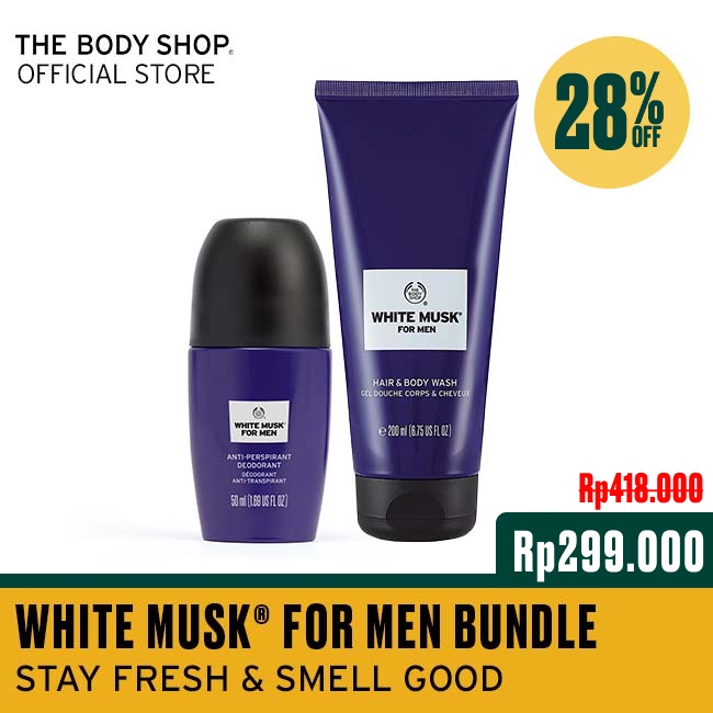 Image of The Body Shop Stay Fresh & Smell Good With White Musk For Men Bundles #0