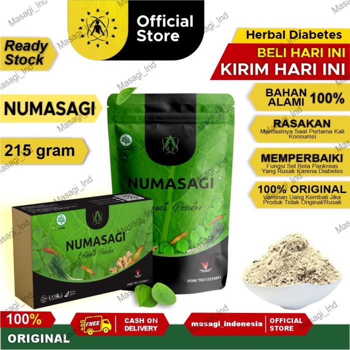NUMASAGI 215 - masagi OBAT DIABETES - masagi HERBAL DIABETES - masagi