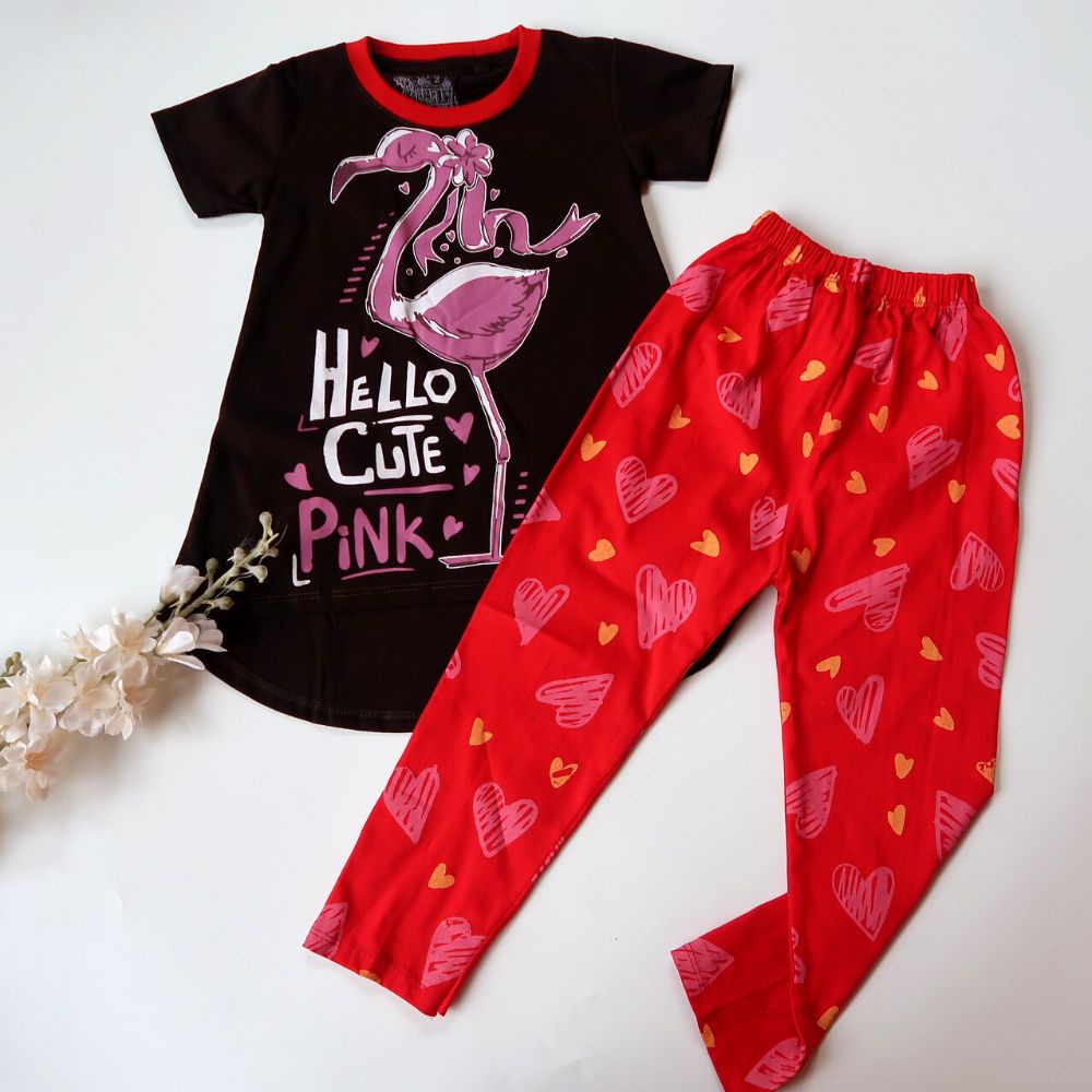 Setelan Anak Perempuan Umbrela Set Girl 3-7 Tahun