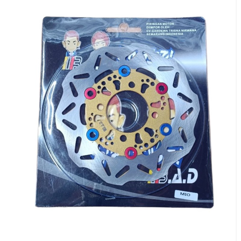 DISC DEPAN STANDAR VARIASI MIO SPORTY MIO SOUL KARBU MIO J MIO M3 BEAT BEAT FI NEW SCOOPY VARIO 110 VARIO 125/150 OLD MX PCX 150