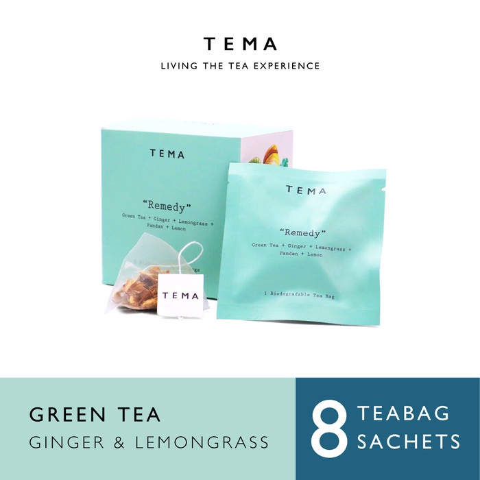 

BISA COD TEMA Tea Bags - Remedy / Lemongrass Ginger Tea /TEH DIET/TEH PELANGSING/TEH HIJAU/TEH JATI