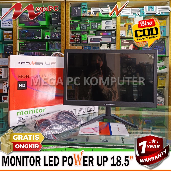 Monitor Layar LED 19 Inch WideScreen SPC Baru