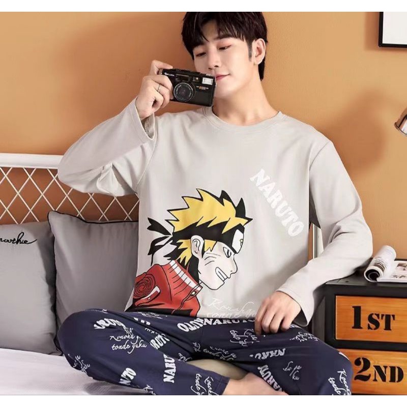 Piyama Cowok Dewasa Import PP/Piyama Baju Tidur Pria Dewasa Import