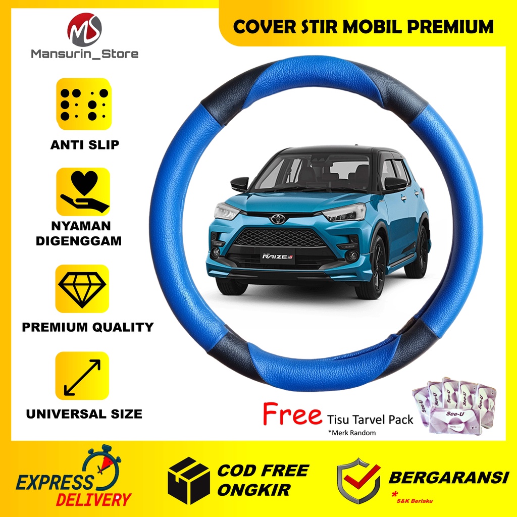 Cover Stir Mobil Raize GR Sarung Setir Toyota Raize Cover Ster Mobil Toyota Raize