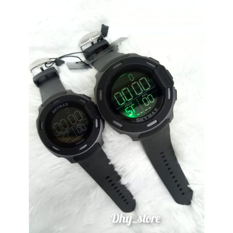 JAM TANGAN COUPLE SKYMAX 1817 ORIGINAL