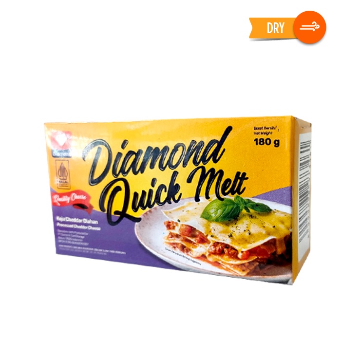 CHEESE CHEDDAR QUICK MELT 180 GR