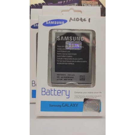 Baterai Samsung Note 2 / N7100 Oryginal 100% SEIN / Baterai Batre Samsung Oryginal 100%