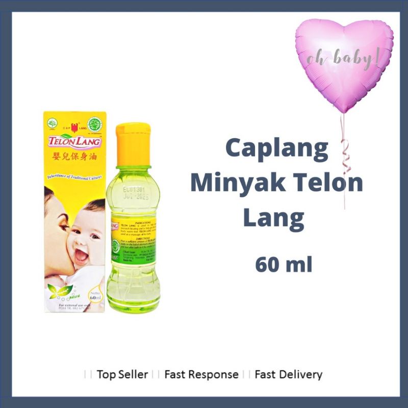 Telon Lang 60ml - Caplang Minyak Telon 60