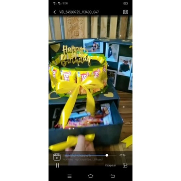 

Explosion Box (kotak kue kejutan)