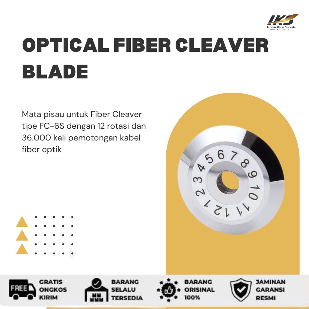 Mata Pisau Optical Fiber Cleaver Blade FC-6S