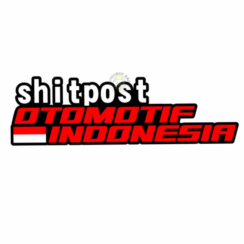 Sticker shitpost otomotif indonesia