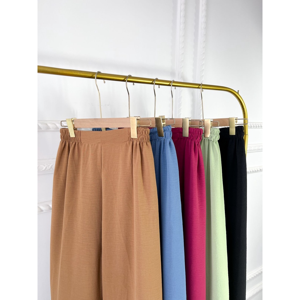 ZEVA KULOT HIGHWAIST PREMIUM AIRFLOW CRINCKLE DEODORA