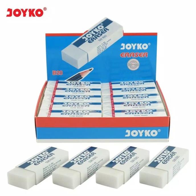 

TERLARIS Penghapus Pensil Joyko BESAR - 1 pak (20 pc) /ALAT TULIS AESTHETIC/ALAT TULIS SEKOLAH/ALAT TULIS SET/ALAT TULIS LENGKAP/ALAT TULIS ANAK/ALAT TULIS LUCU