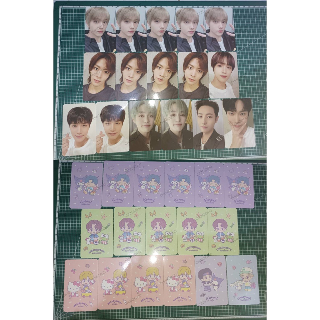 PHOTOCARD PC SANRIO TRADING CARD TC A VER TAEIL JOHNNY TEN DOYOUNG JISUNG