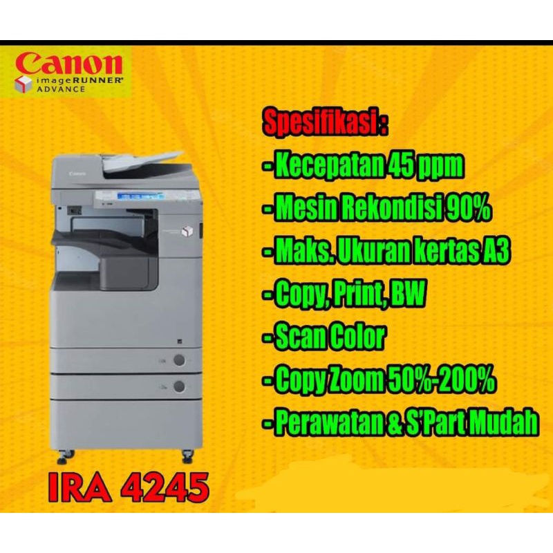 mesin fotocopy canon 4245