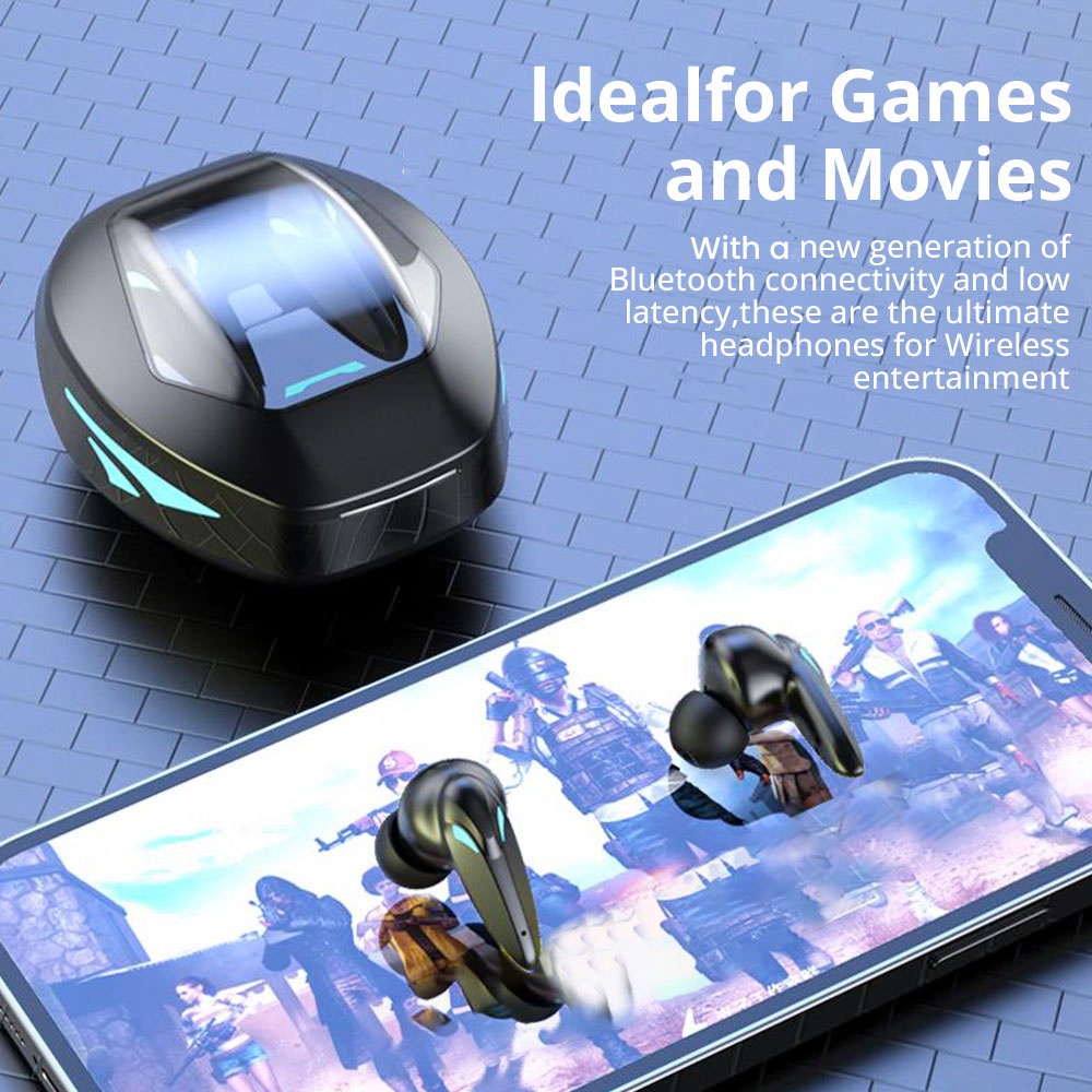 New Upgrade  TG09 TWS Headset Gaming And Music Mode Earphone Bluetooth