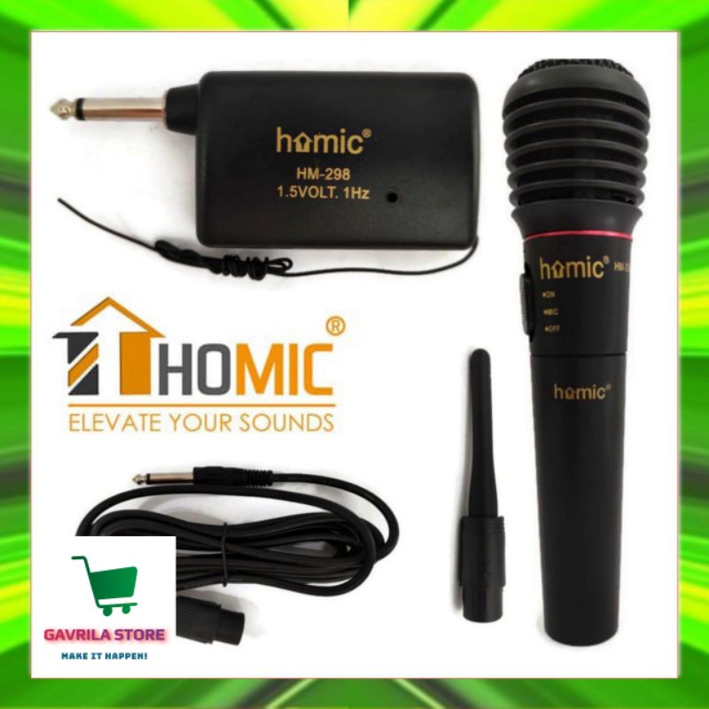MIC WIRELESS HOMIC HM 308 ORIGINAL