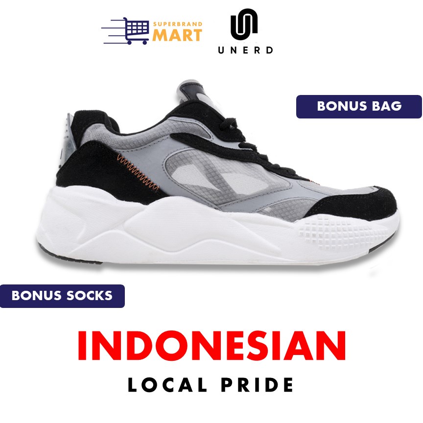 Sepatu Unerd Average Sepatu Sneakers Casual Sport Sepatu Sneakers Olahraga Pria Unerd Original