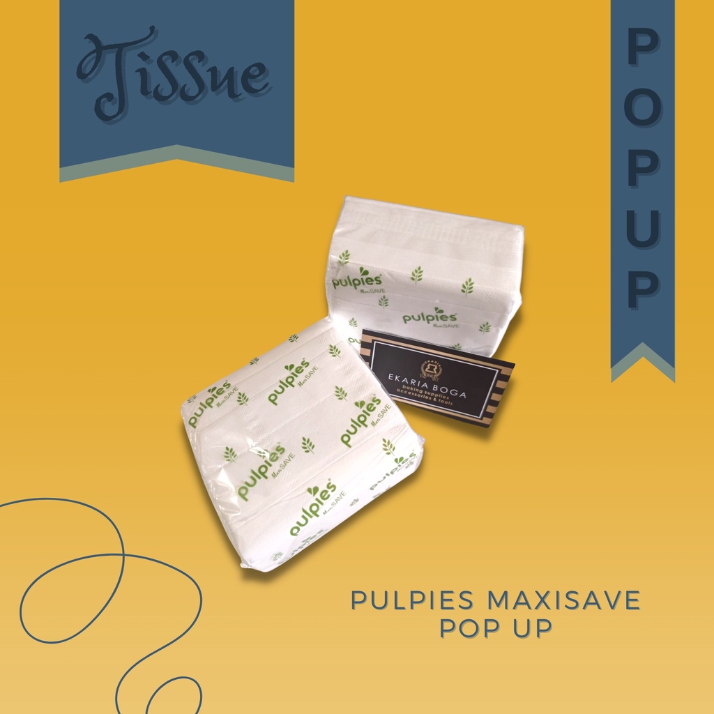 TISSUE | TISU POP UP | PULPIES MAXISAVE POP UP