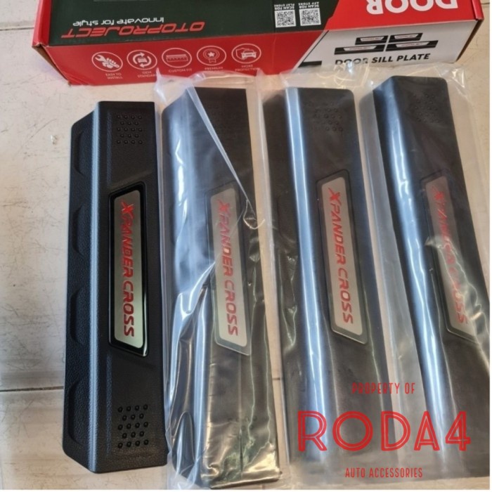 Sillplate Samping Xpander Cross 2022 Door Siill Plat Design Big V2 - TANPA LAMPU