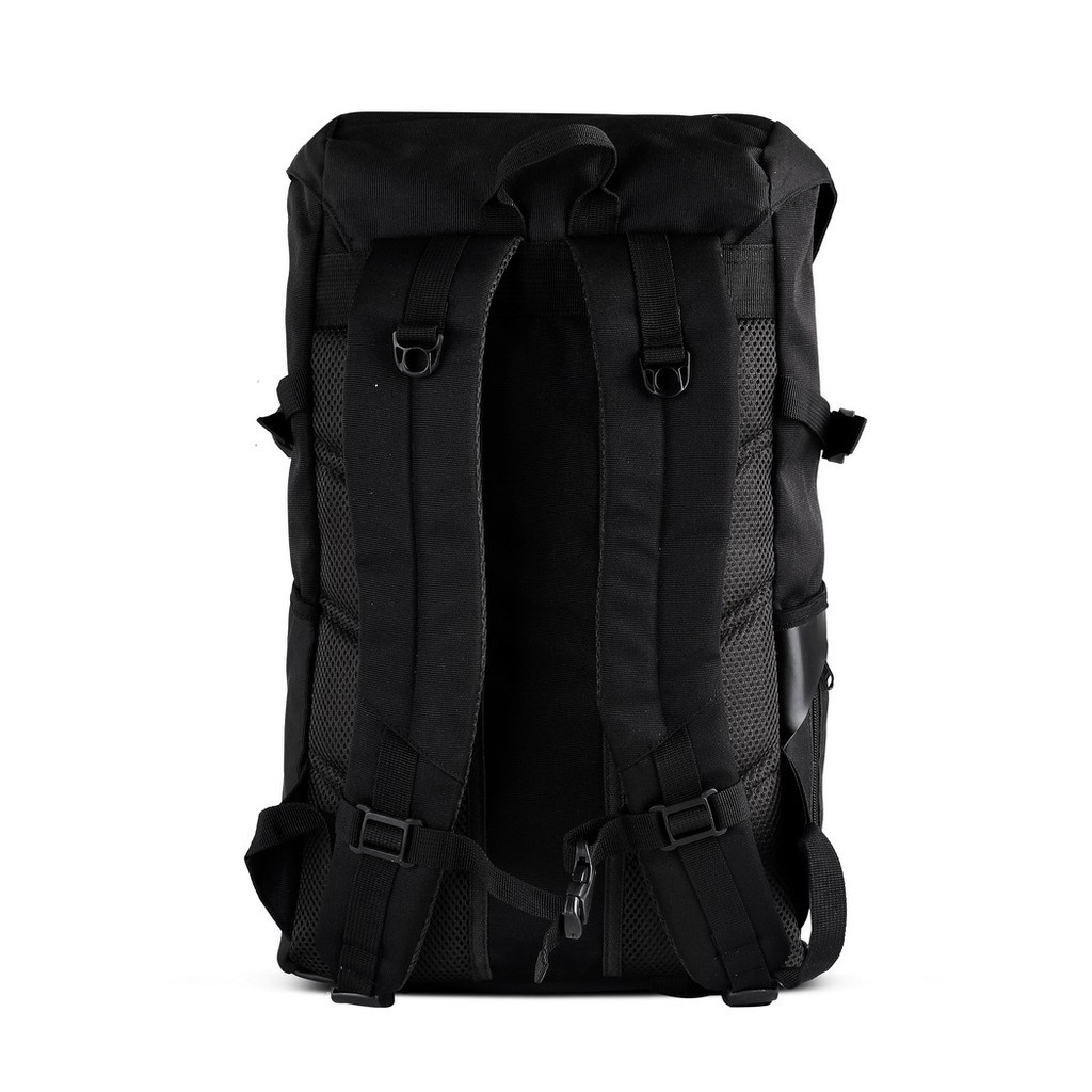 LIDDER BLACK ORIGINAL x ATVA Tas Ransel Casual Hitam Pria Daily Backpack Kuliah Kampus Kerja Kantor Sekolah SMA SMK Remaja Dewasa Tas Punggung Laptop Ukuran Besar 14 Inch Bagpack Distro Premium Outdoor Travel Traveling Bag Keren Terbaru Kekinian Branded
