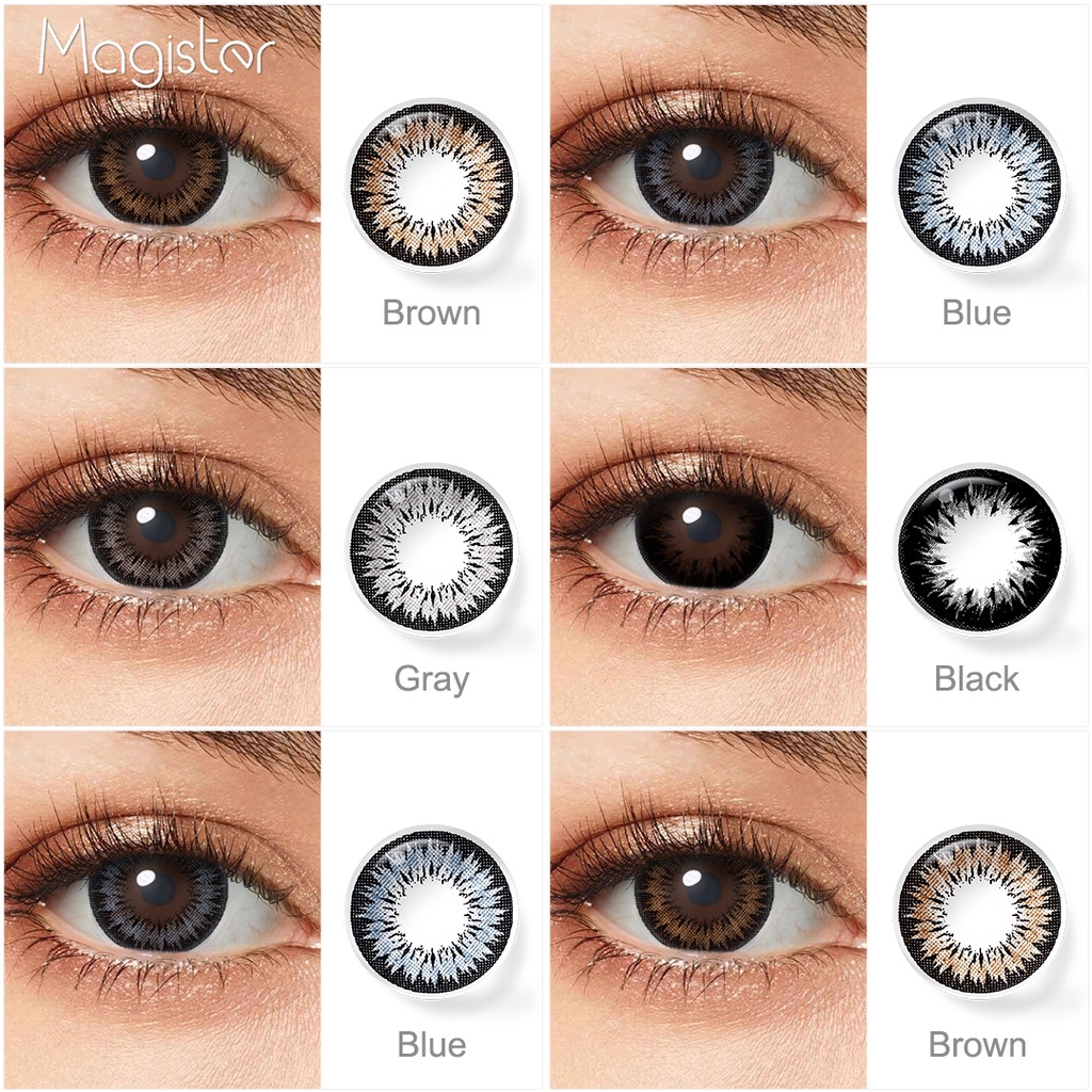 [✅COD] MAGISTER SOFTLENS DAWN SERI LENSA KONTAK NORMAL 14.5 MM