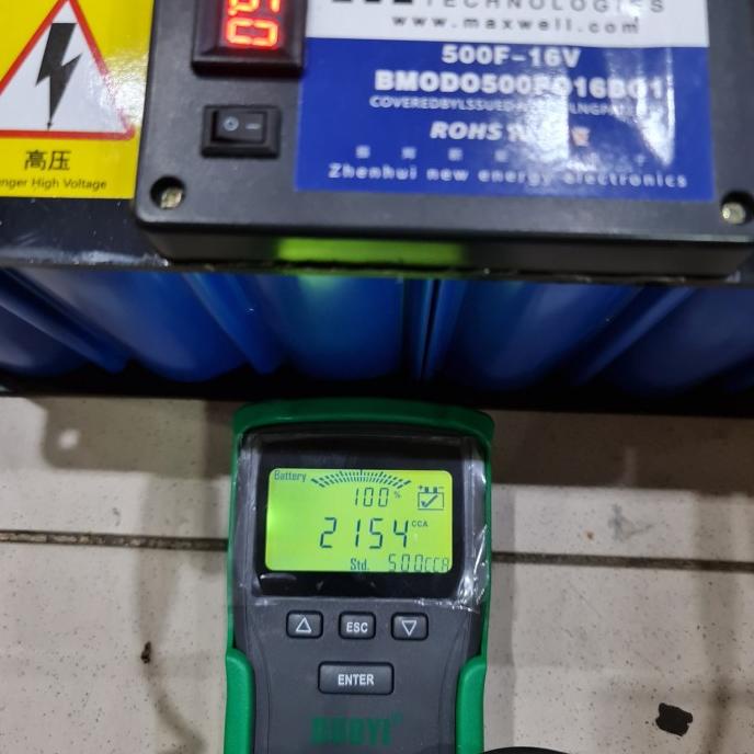 capasitor bank Maxwell usa 500 farad 16volt