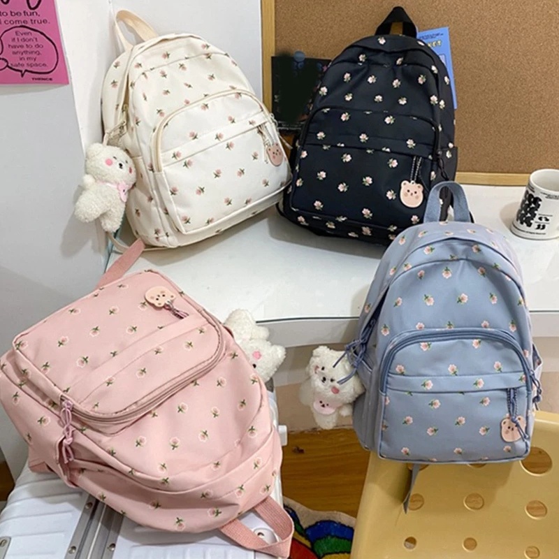 Baru Populer 2023 Tas Ransel Wanita Versi Korea Ransel Siswa Sekolah Menengah Pertama Sekolah Dasar / Tas Punggung Perempuan Dewasa Sederhana Backpack Anak Perempuan Sekolah SD SMP SMA SMK KULIAH