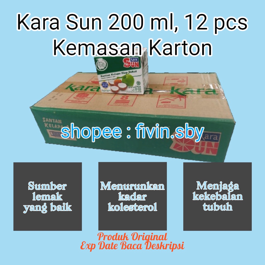 

SANTAN SUN KARA 200ml 1 KARTON 10-2025