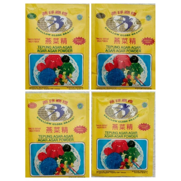 

AGAR AGAR POWDER SWALLOW GLOBE 1PCS 7GR