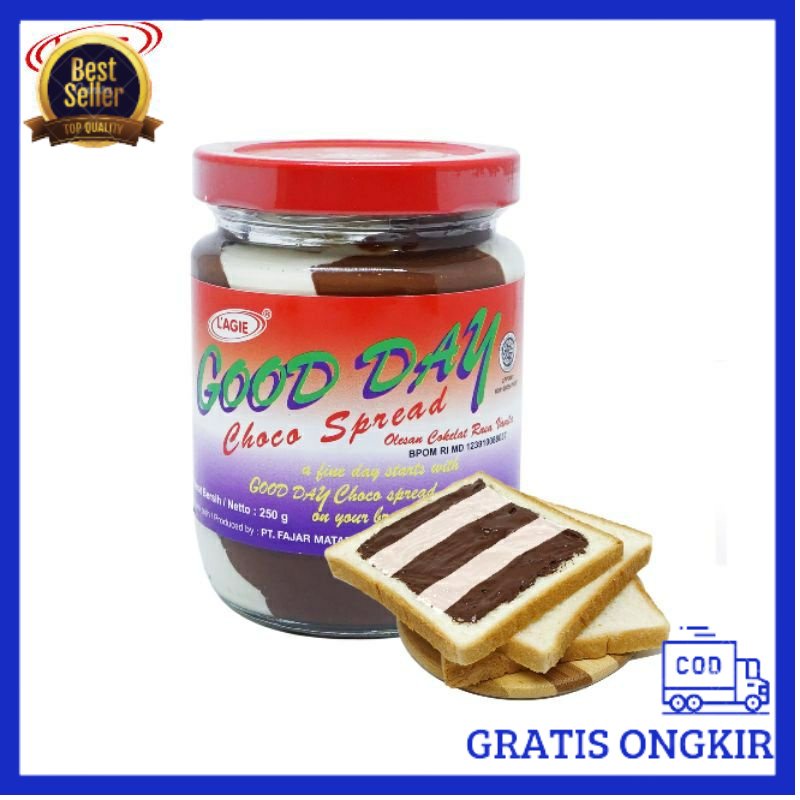 

L'AGIE SPREAD GOOD DAY MONO/VANILLA 250GRAM -Terlengkap-Termurah-Berkualitas