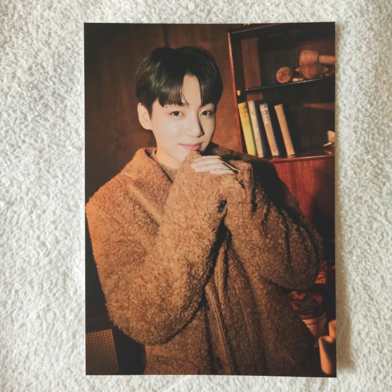 Official Postcard Jungkook JK BTS Holiday Little Wishes Package 2021 PC Photocard