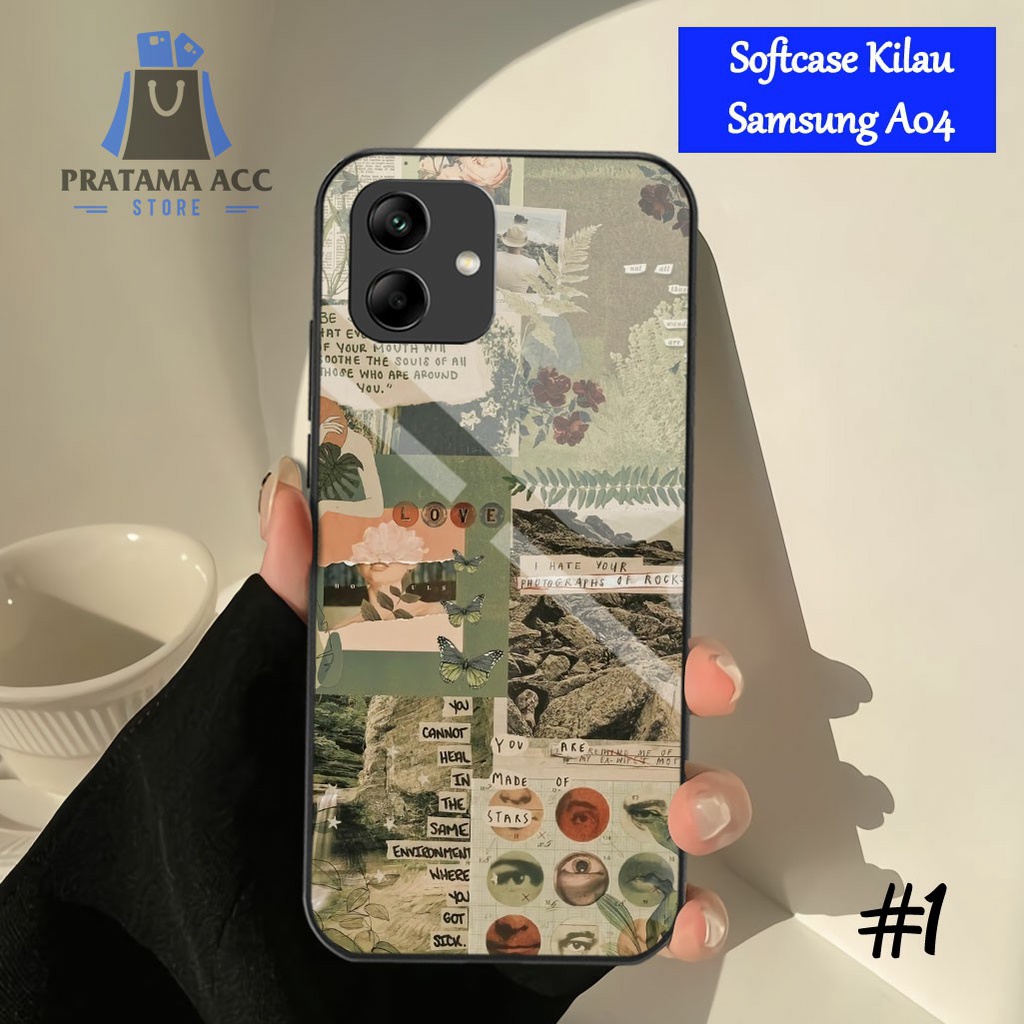 {PS546} Softcase Kilau Samsung A04/A04E - Casing Samsung A04/A04E