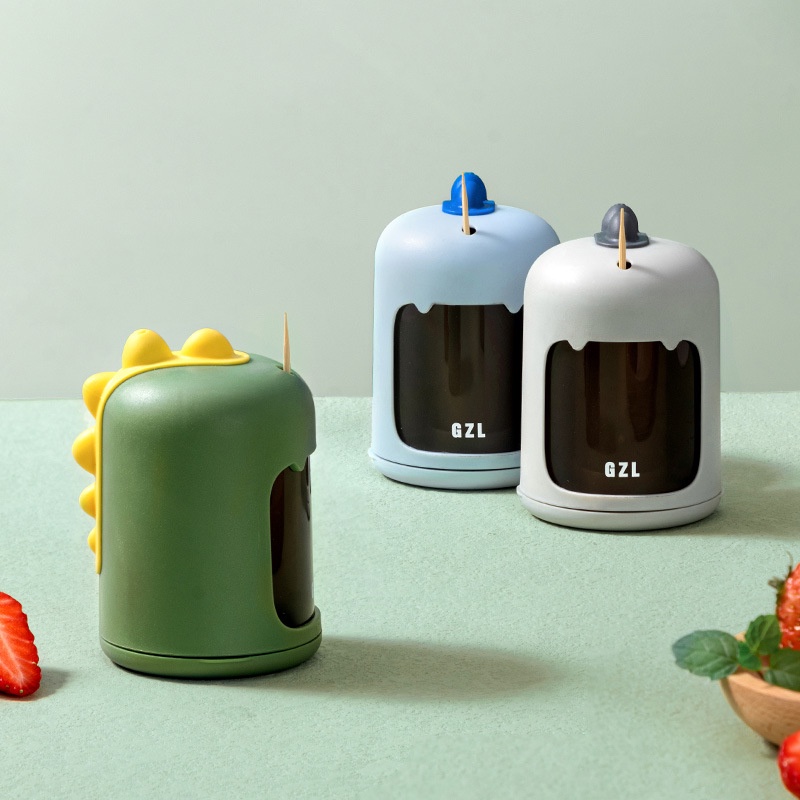 Kotak Penyimpanan Tusuk Gigi Otomatis Untuk Meja Makan