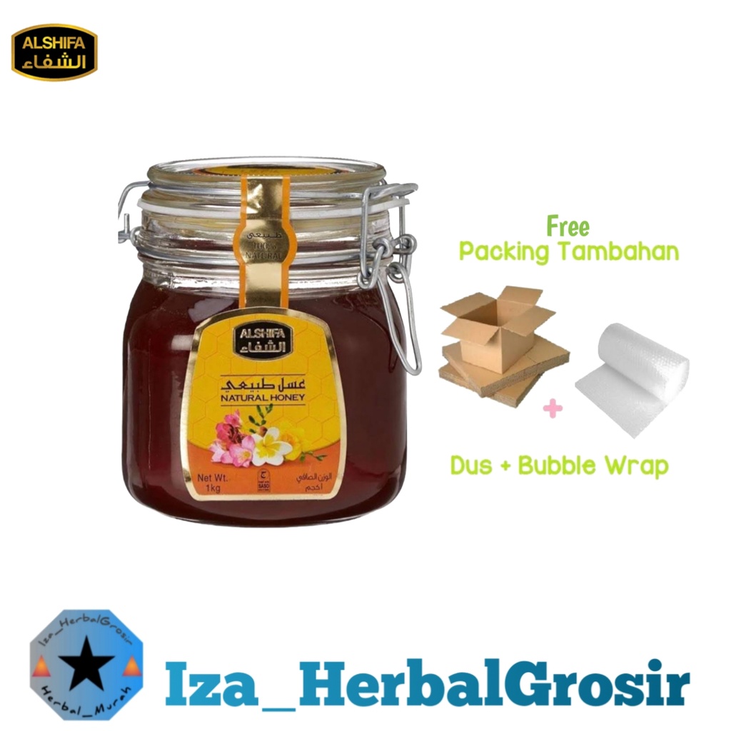 

MADU AL SHIFA AS SIFA AS SYIFA 1KG Madu Arab Asli AlShifa Natural Honey