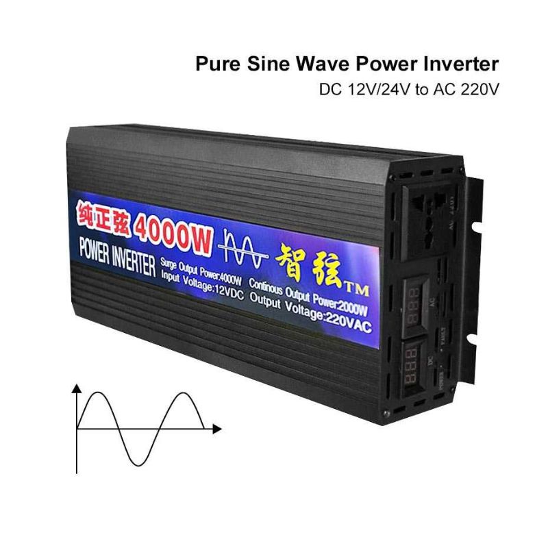 SUNYIMA Pure Sine Wave Car Power Inverter DC 24V to AC 220V 4000W - SY4000