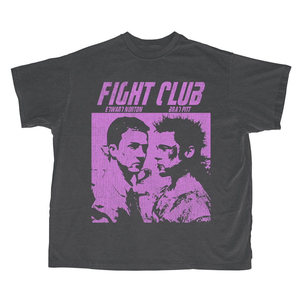 Fight Club / Kaos Fight Club Oversized / Movie Tshirt / VIntage Tee