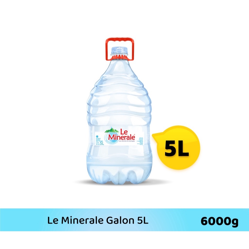 

Le minerale galon 5 Liter