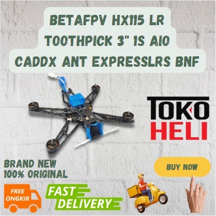 Betafpv HX115 LR Toothpick 3" 1S AIO Caddx ANT ExpressLRS ELRS BNF