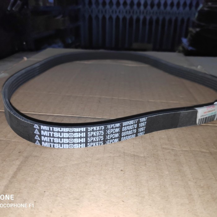 Mitsuboshi Fan Belt 5Pk975 Epdm Tali Kipas Fanbelt 5Pk 975 Feroza [Shopee Cod]