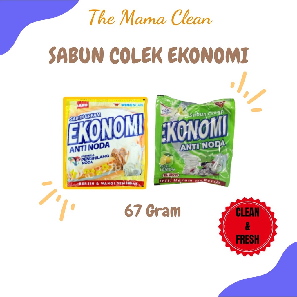 Sabun Cream Ekonomi Sabun Colek Wings 67 gr 350K