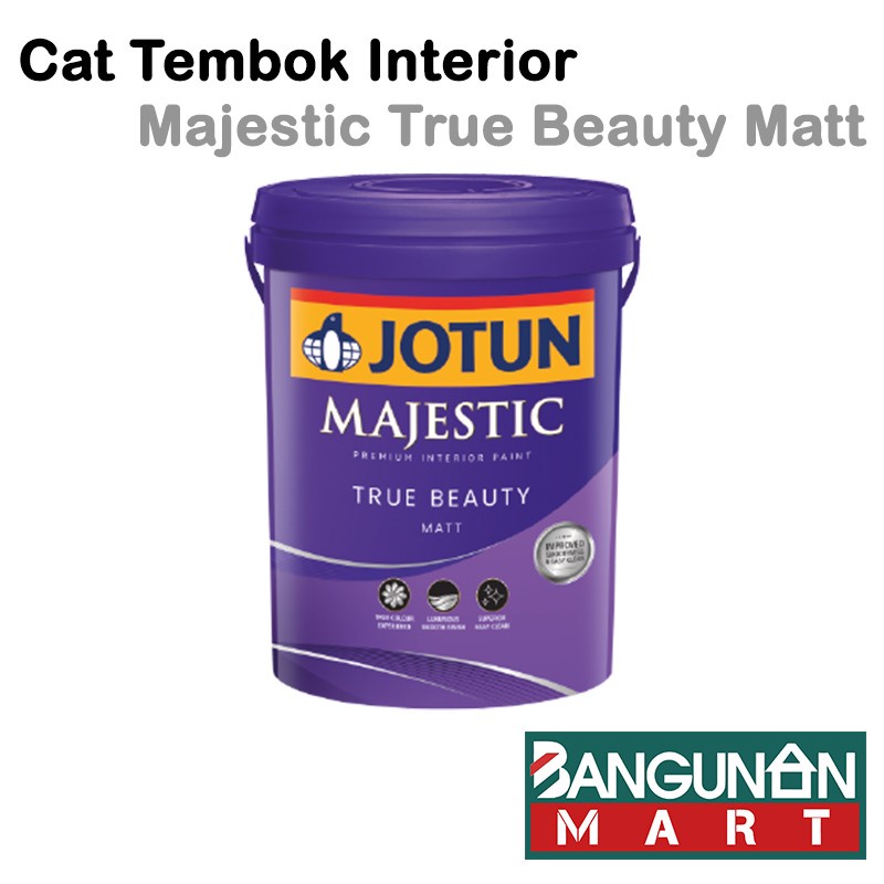 JOTUN Majestic True Beauty Matt Cat Dinding Matt - 20 Liter