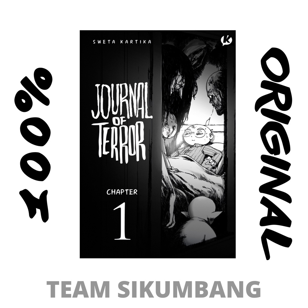 Komik Journal Of Terror Vol 1 by Sweta Kartika